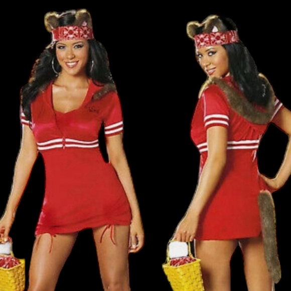 Dreamgirl SM Lil' Red Riding Hood 5PC Costume - Picture 1 of 14